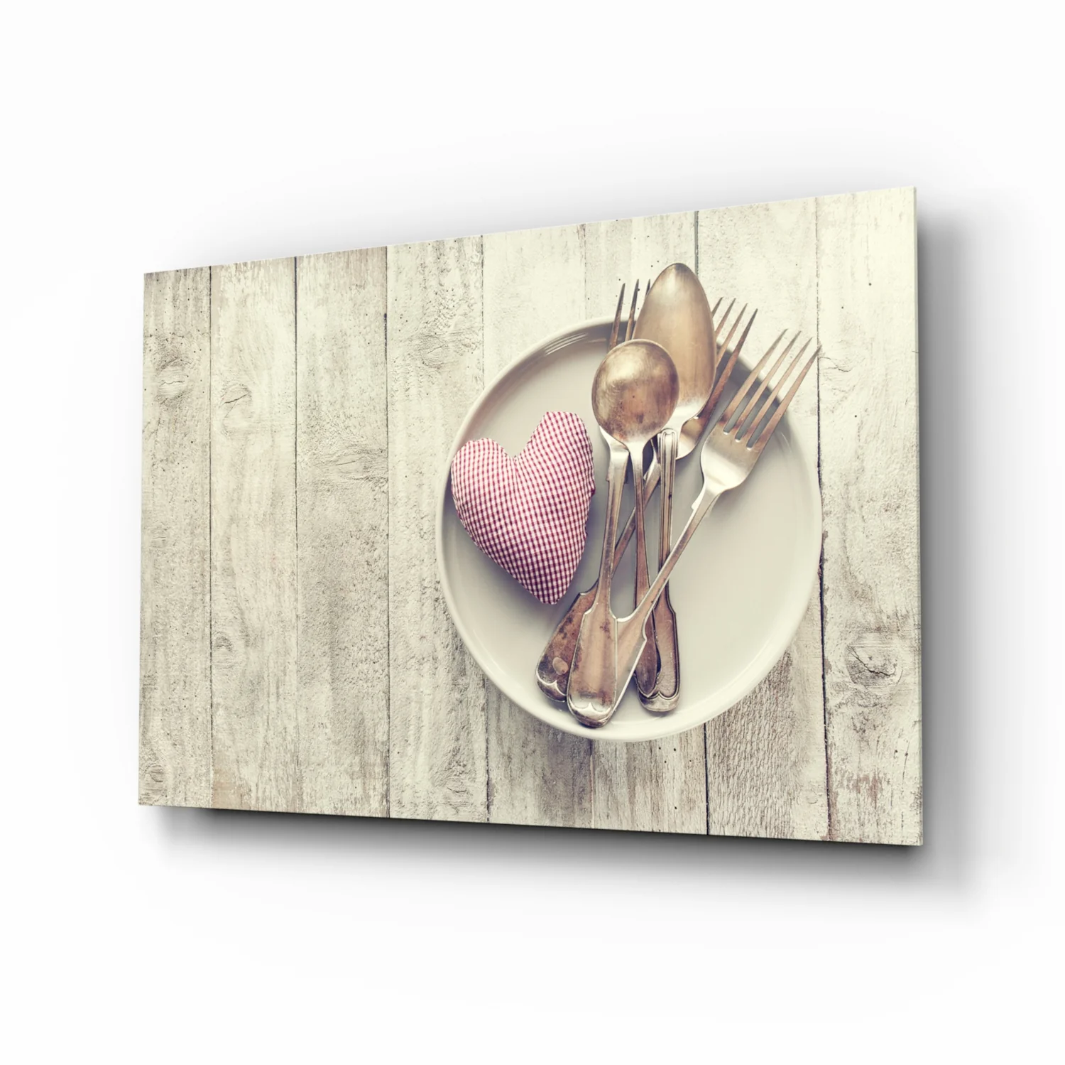 Heart Glass Wall Art - Image 2