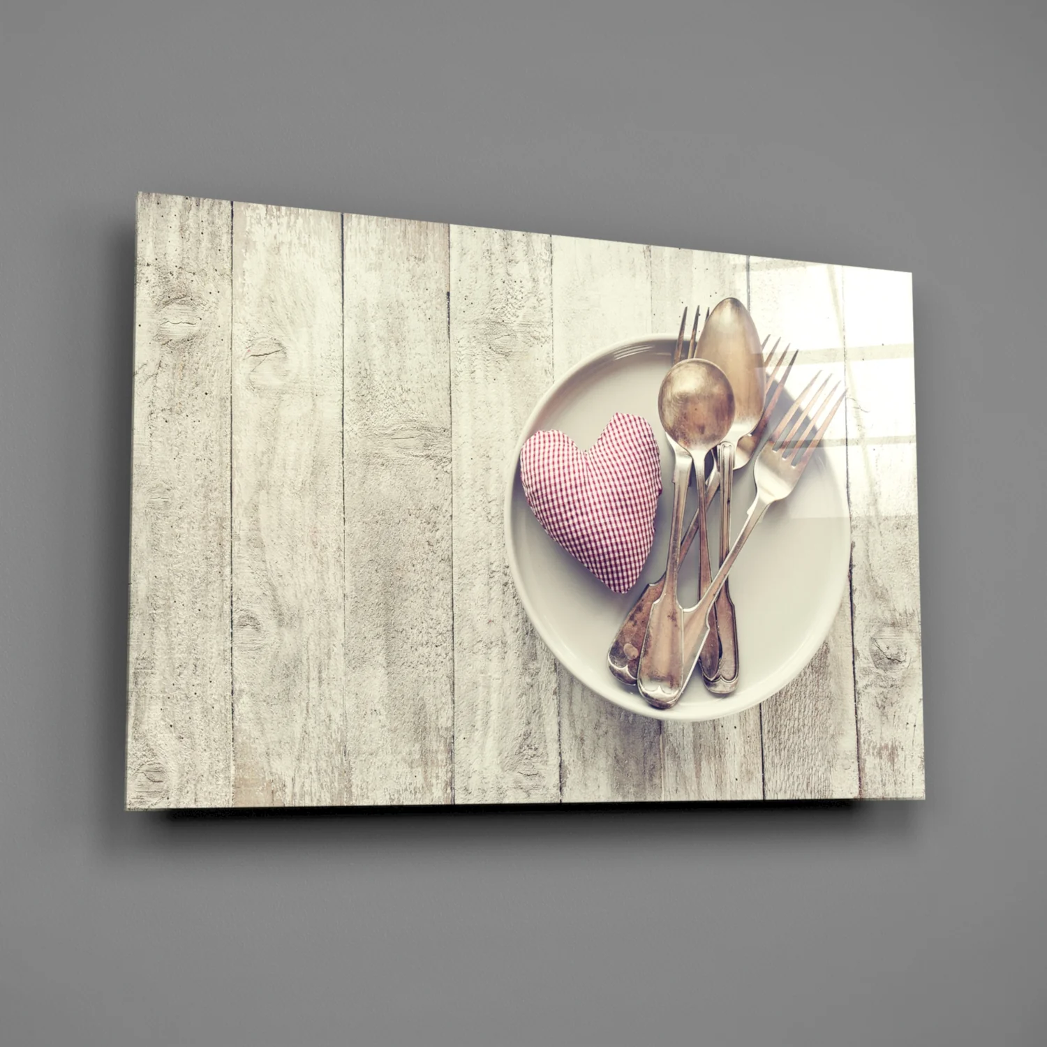 Heart Glass Wall Art - Image 3