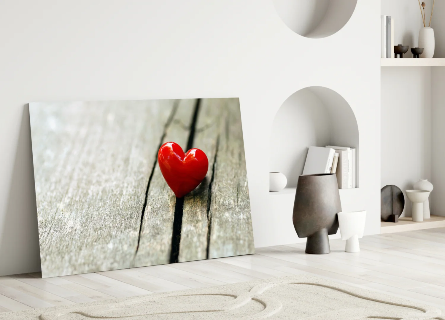 Heart Glass Wall Art - Image 3