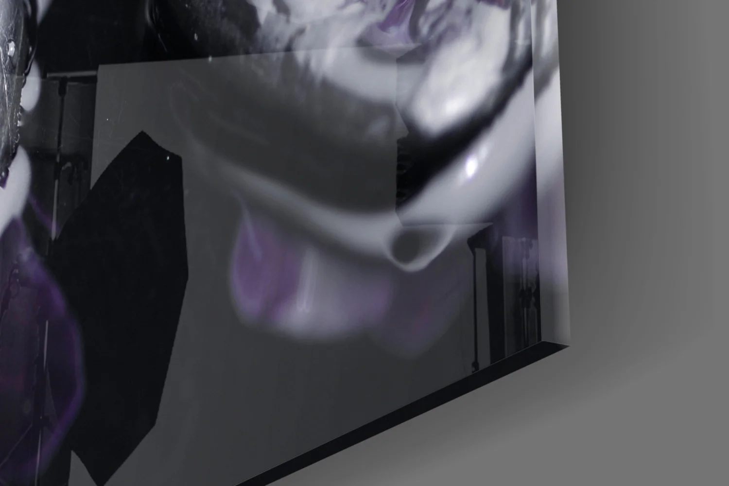 Orchid Glass Wall Art - Image 7