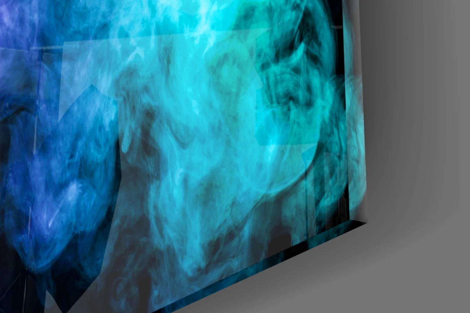 Colored Smoke Glass Wall Art - Image 7