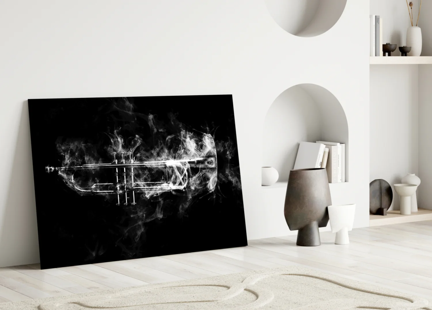 Trumpet Glass Wall Art - Image 3