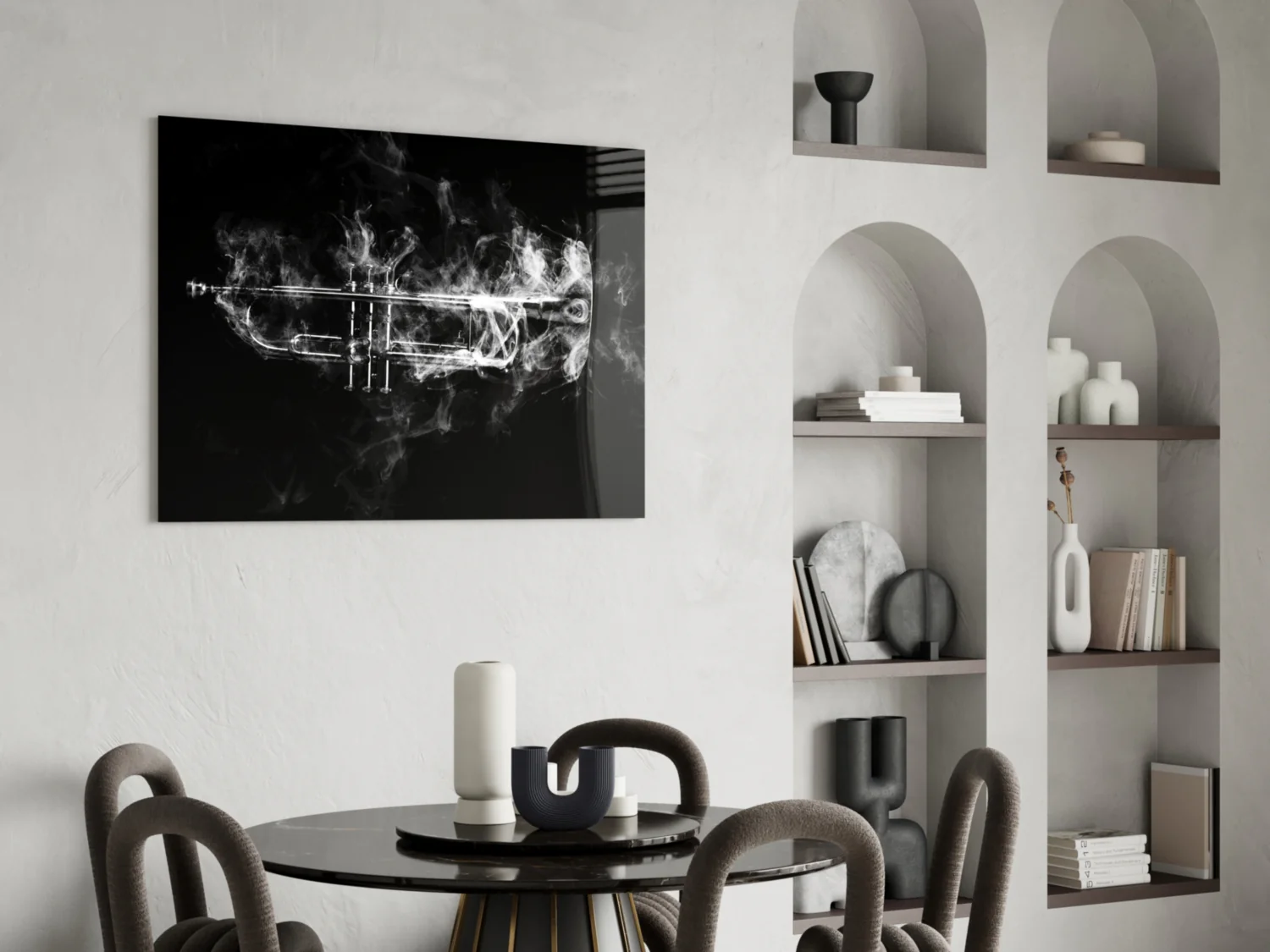 Trumpet Glass Wall Art - Image 5