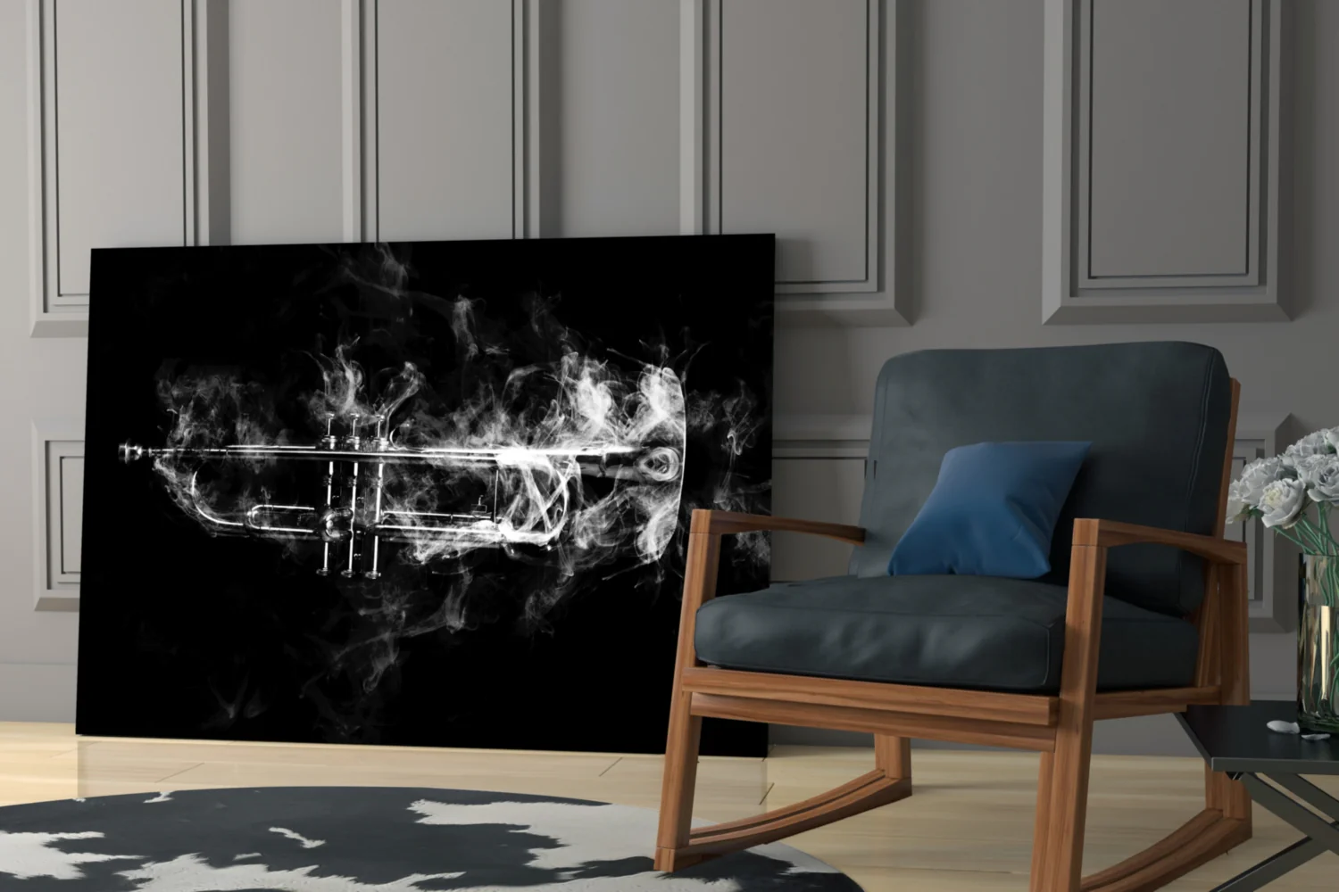 Trumpet Glass Wall Art - Image 6