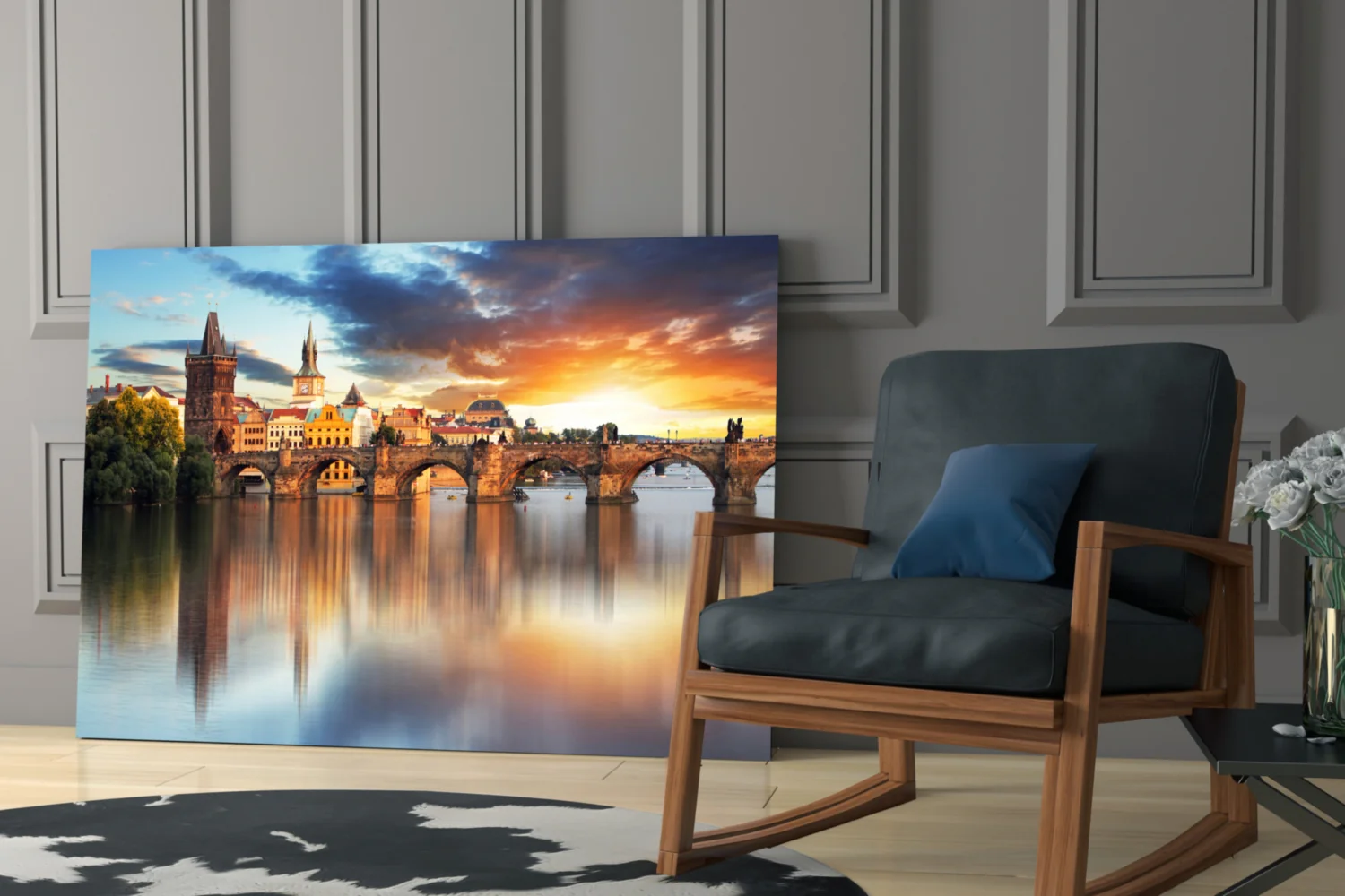Prague Glass Wall Art - Image 6