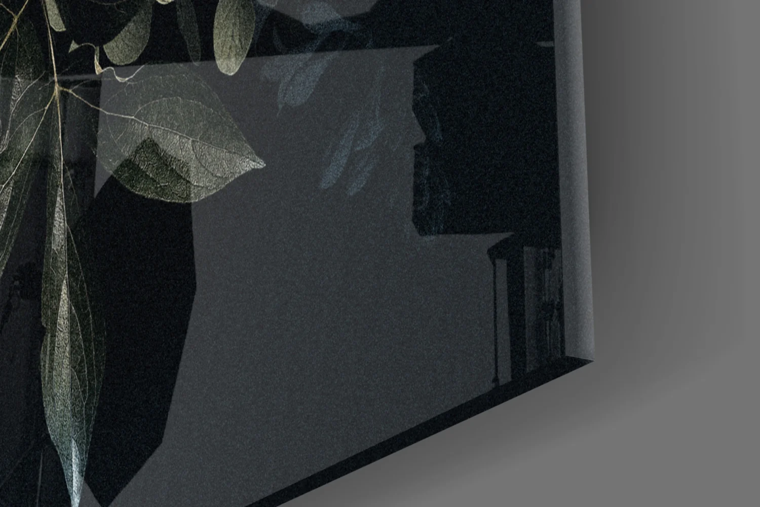 Floral Pattern Glass Wall Art - Image 7