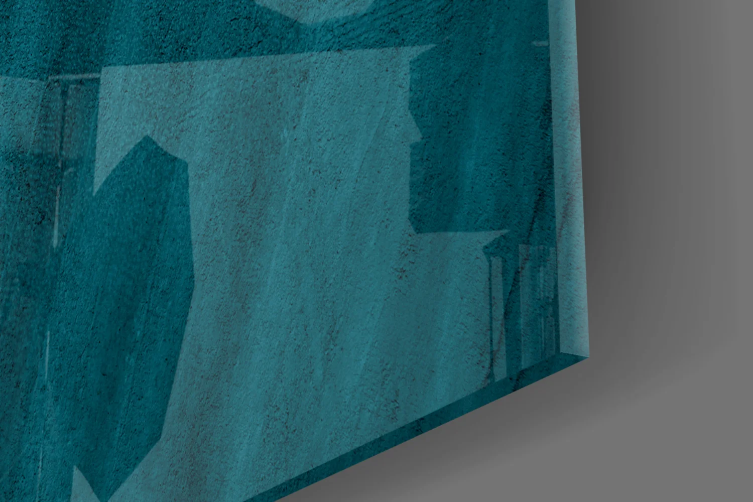 Green Leaf Glass Wall Art - Image 7