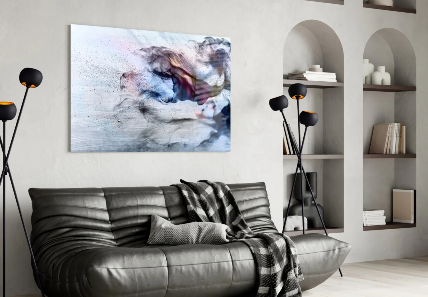 Smoke Glass Wall Art - Image 4