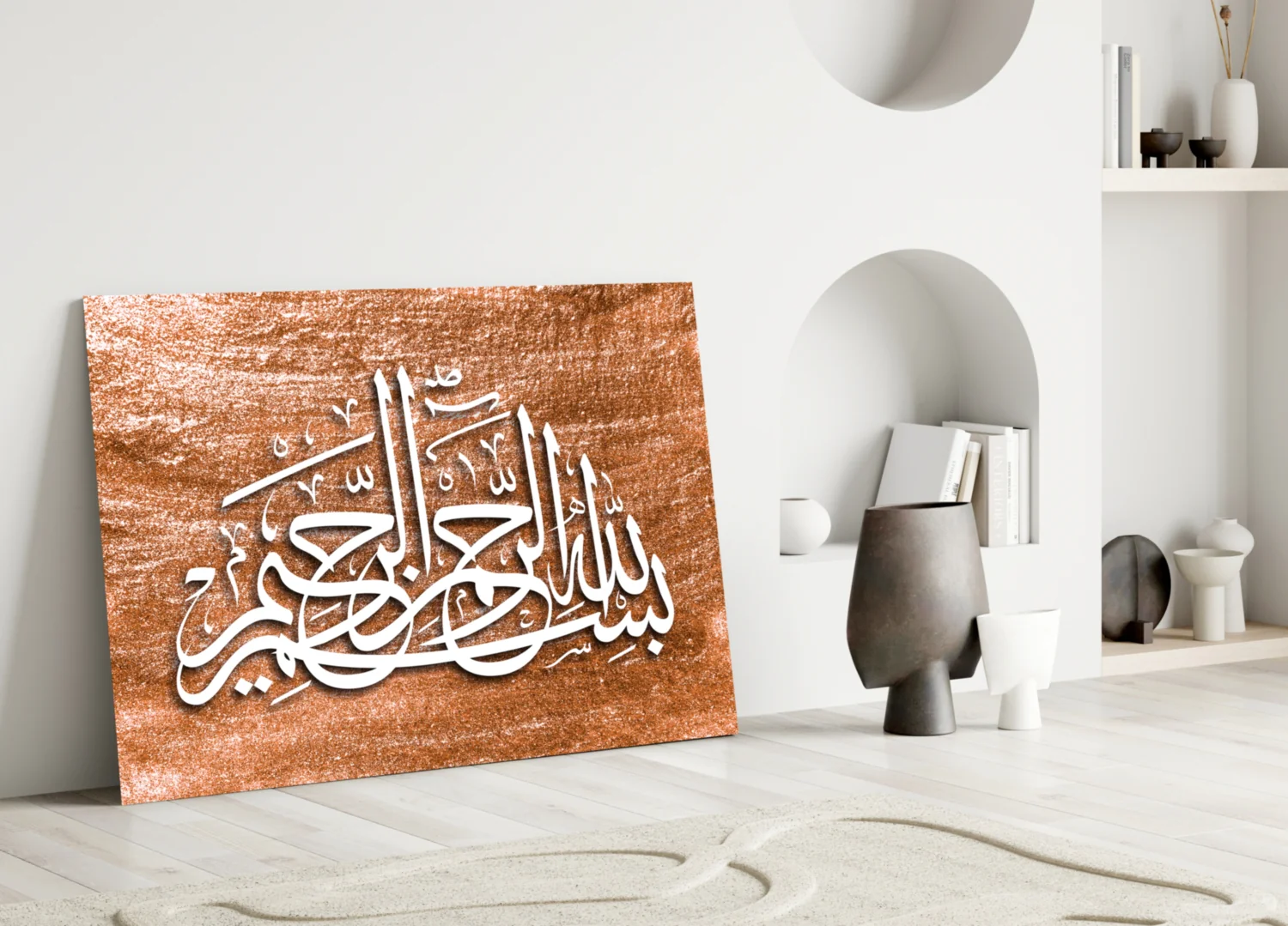 Calligraphy Glass Wall Art - Image 3