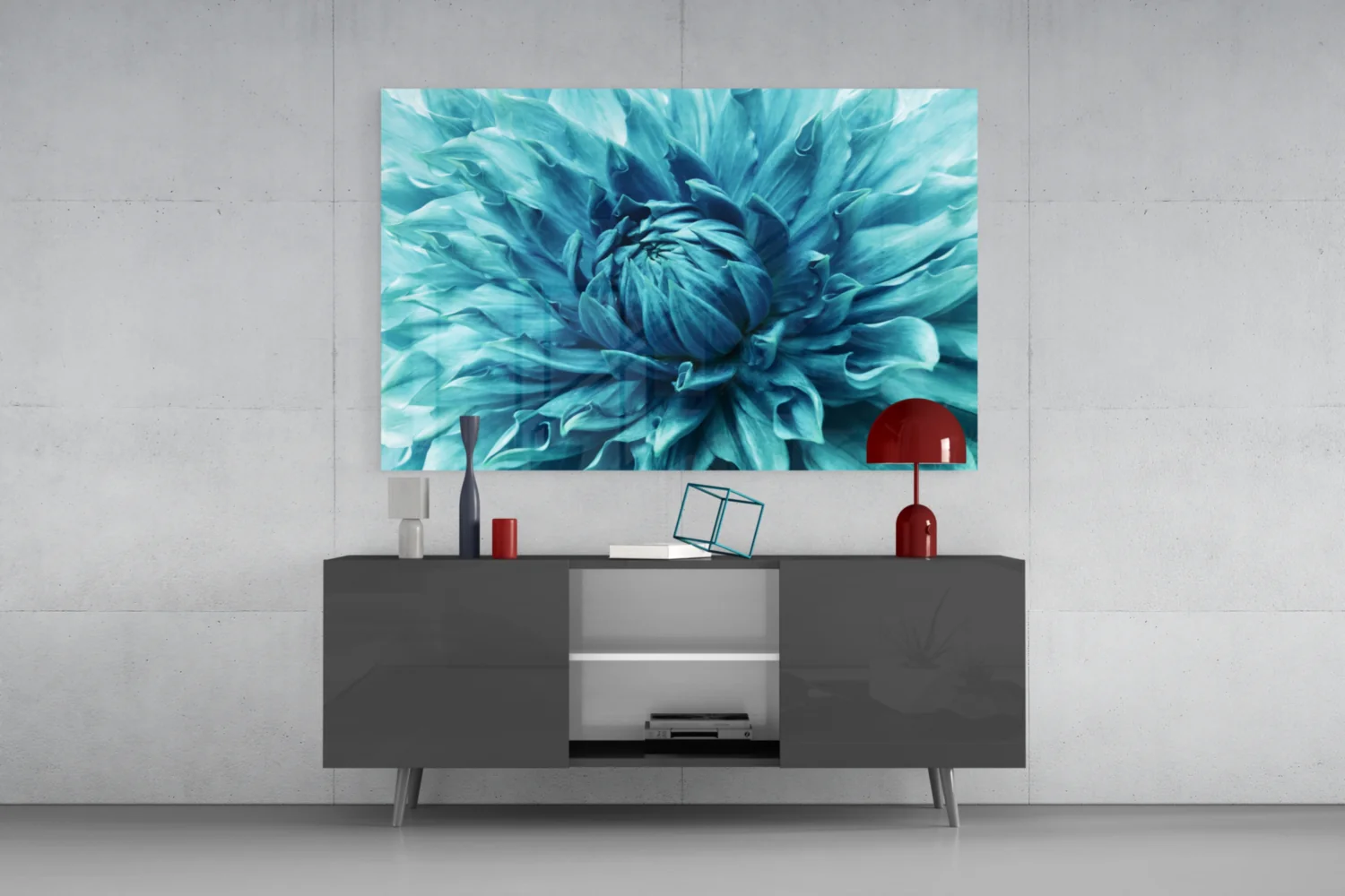Micro Flower Glass Wall Art - Image 8