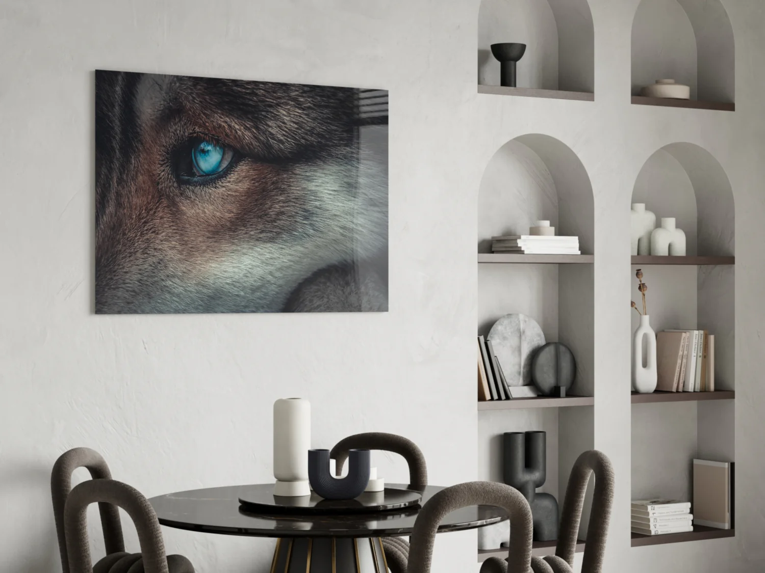 Wolf's Eye Glass Wall Art - Image 5