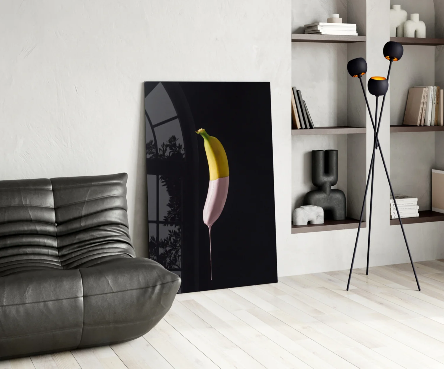 Banana Glass Wall Art - Image 5