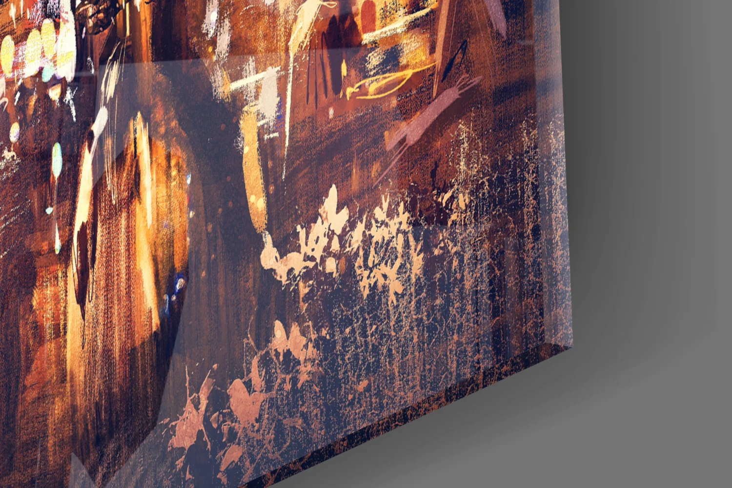 City Night Glass Wall Art - Image 7