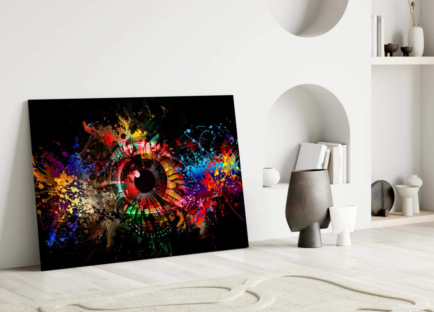 Illustration Eye Glass Wall Art - Image 3