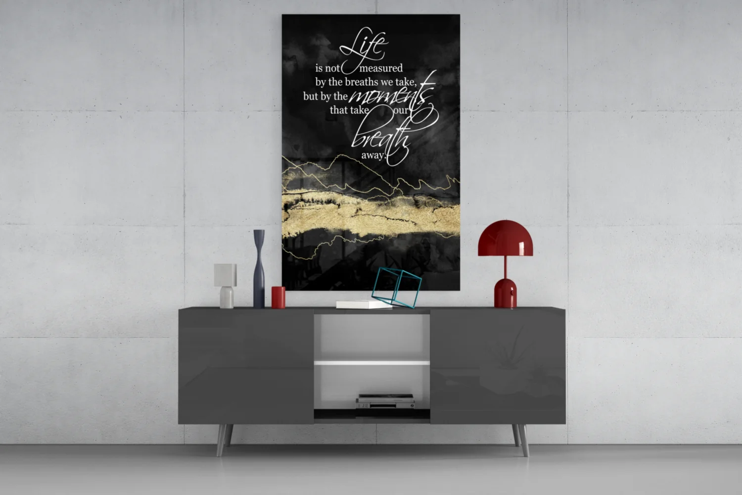 Words Glass Wall Art - Image 8
