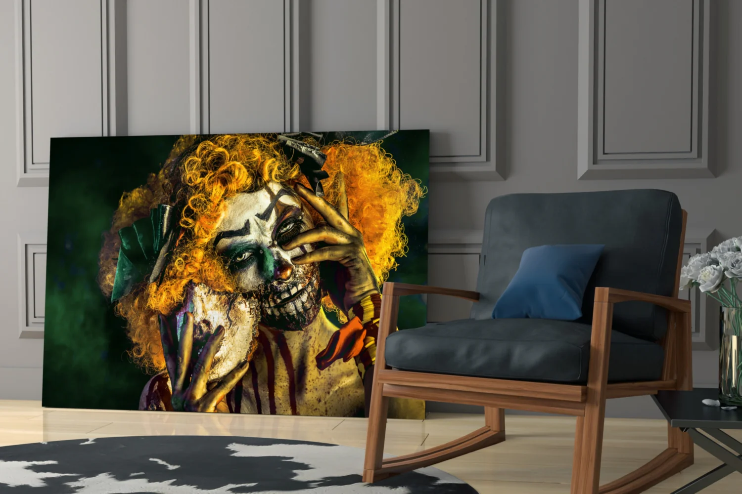 Clown Glass Wall Art - Image 6