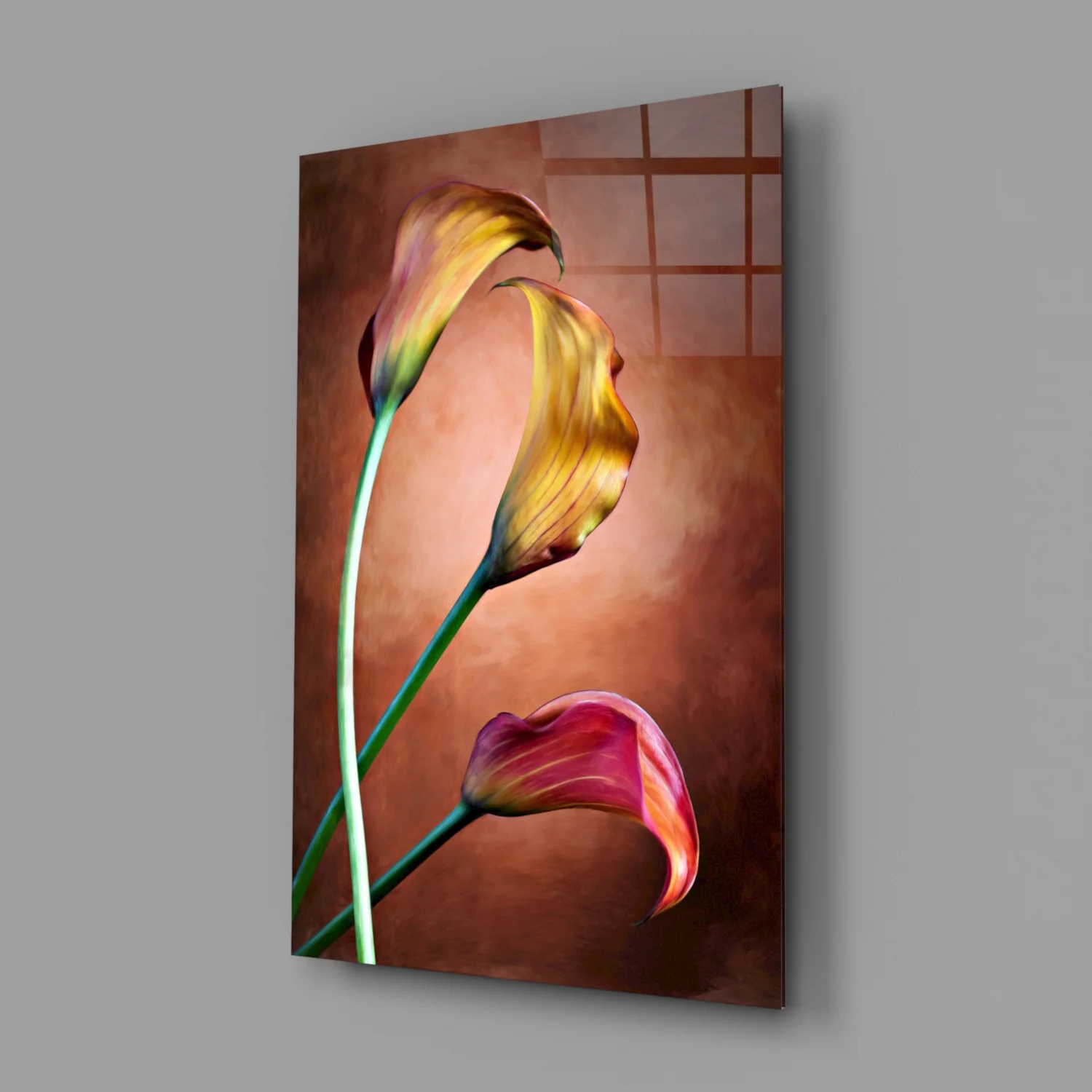 Tulips Glass Wall Art - Image 2