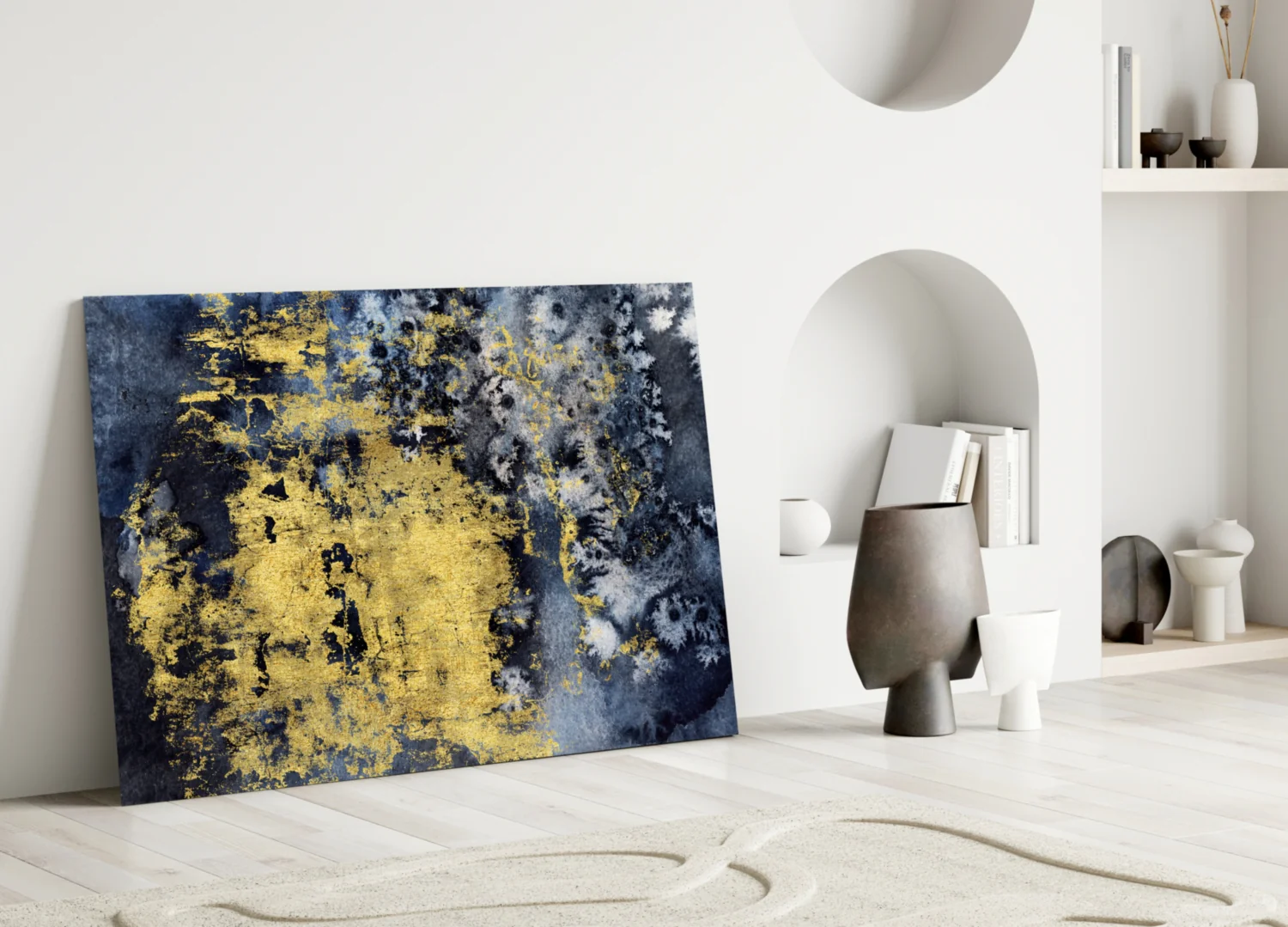 Gold Dust Glass Wall Art - Image 3