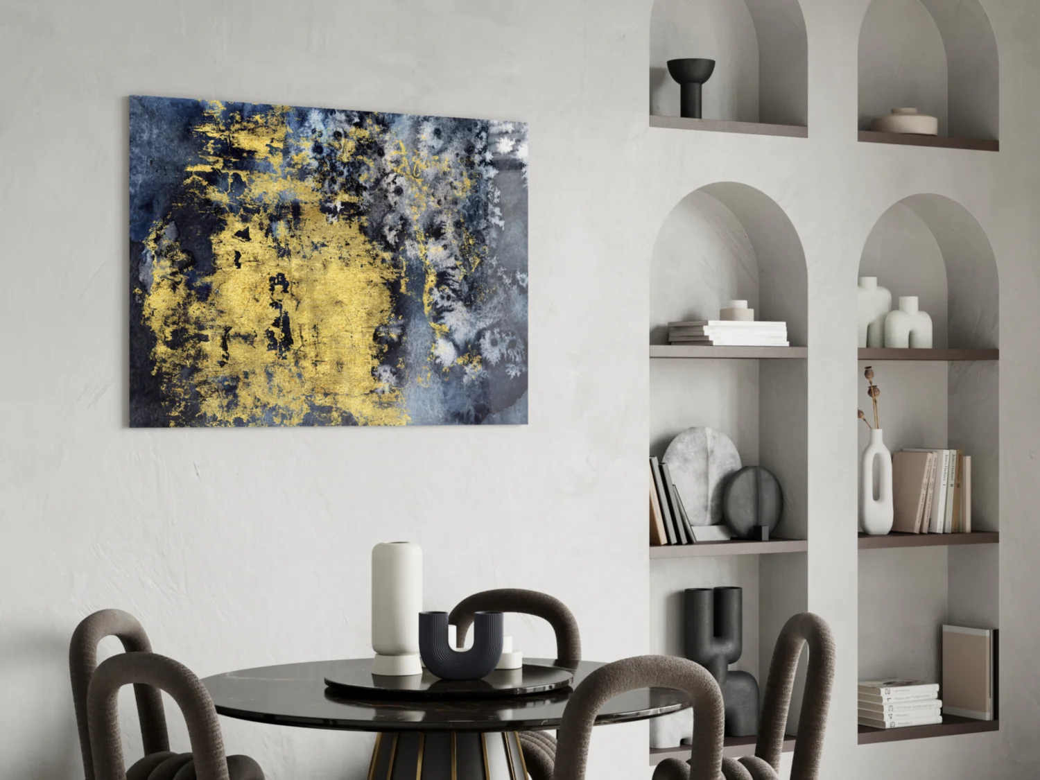 Gold Dust Glass Wall Art - Image 5