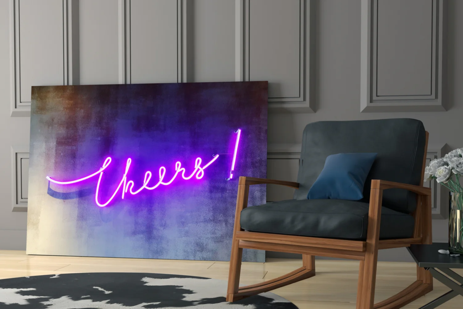 Cheers Glass Wall Art - Image 6
