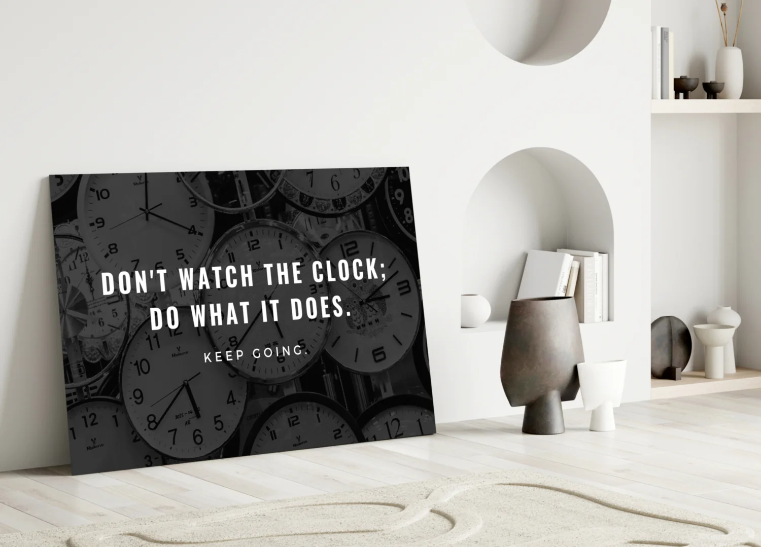Famous Words Glass Wall Art - Image 3