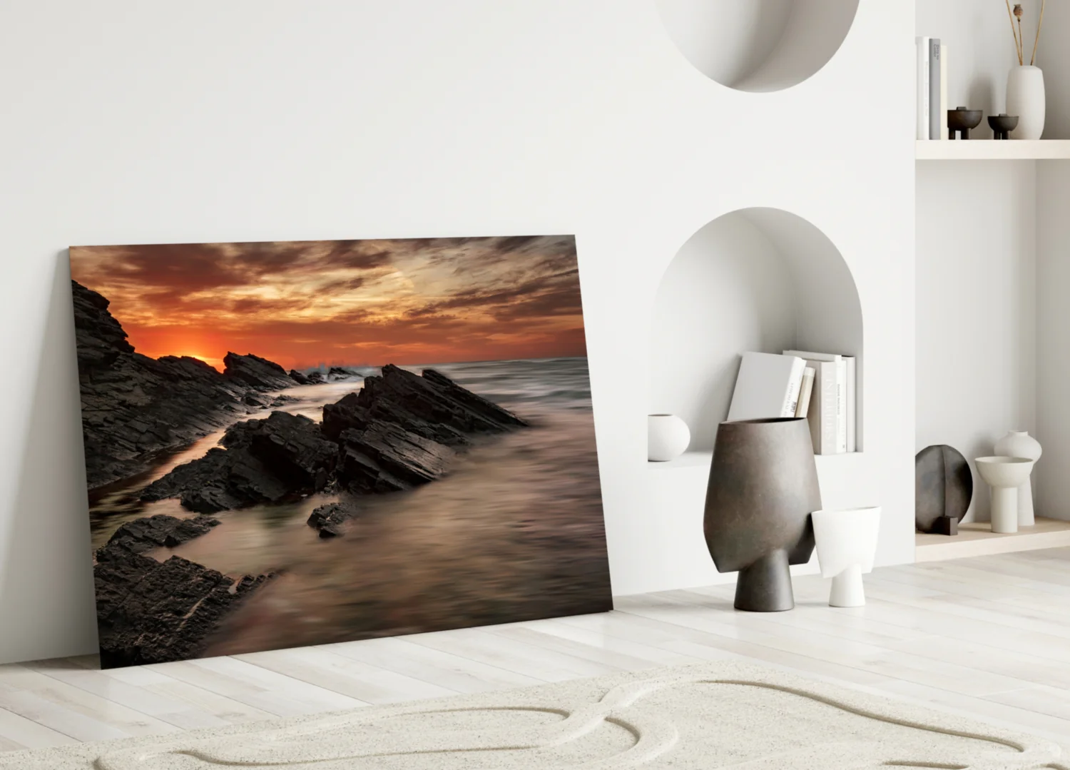 Coastal Glass Wall Art - Image 3