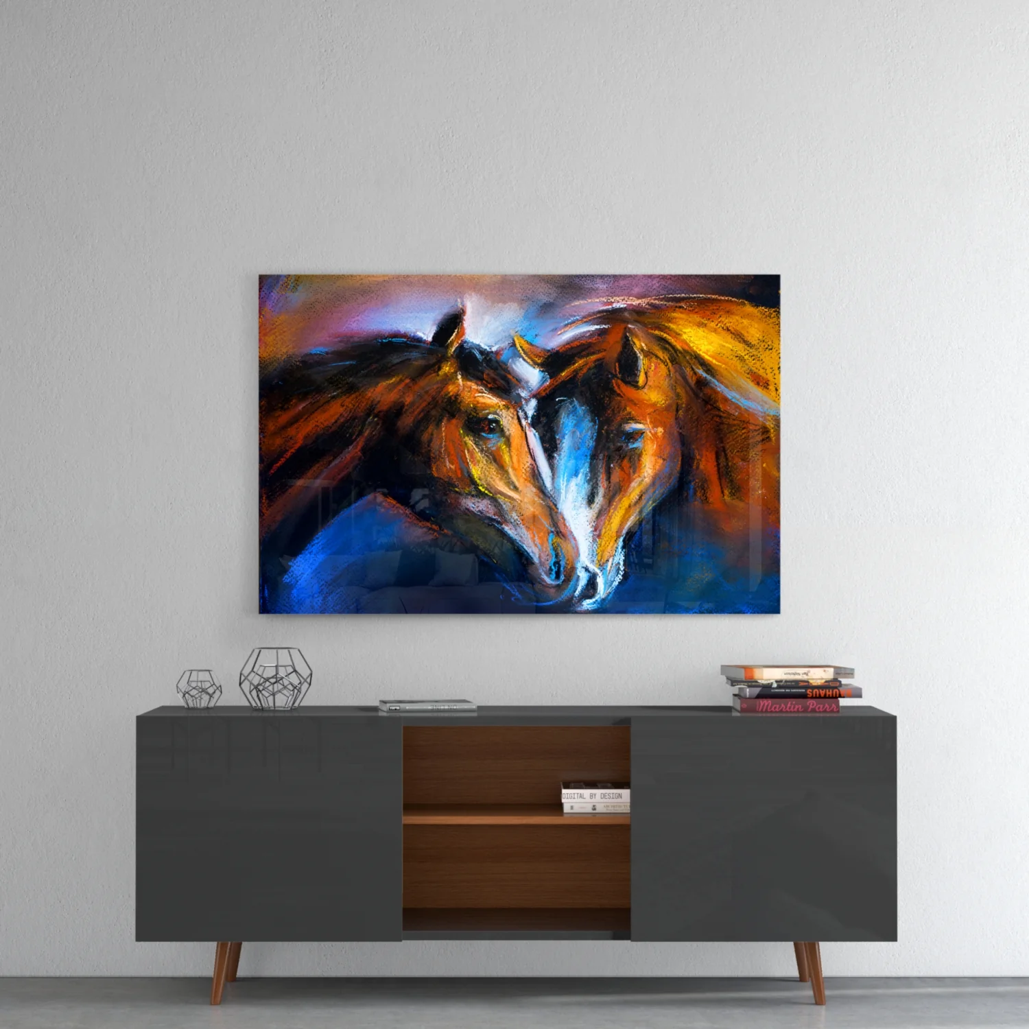 Horses Glass Wall Art - Image 8