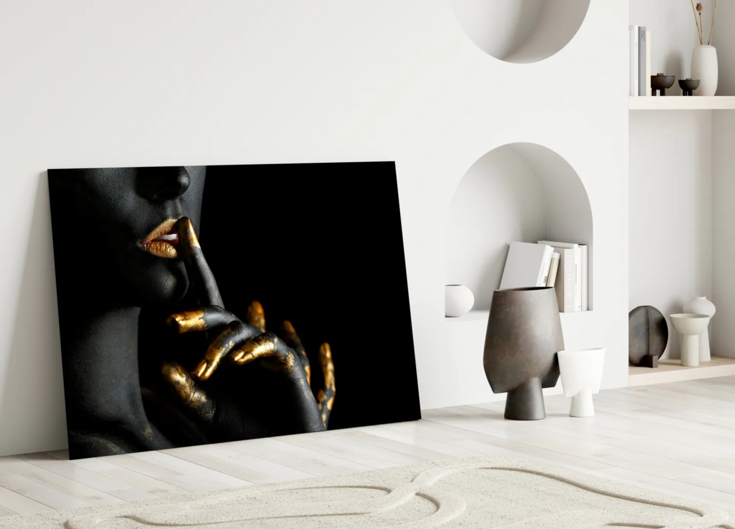 Silence Glass Wall Art - Image 3
