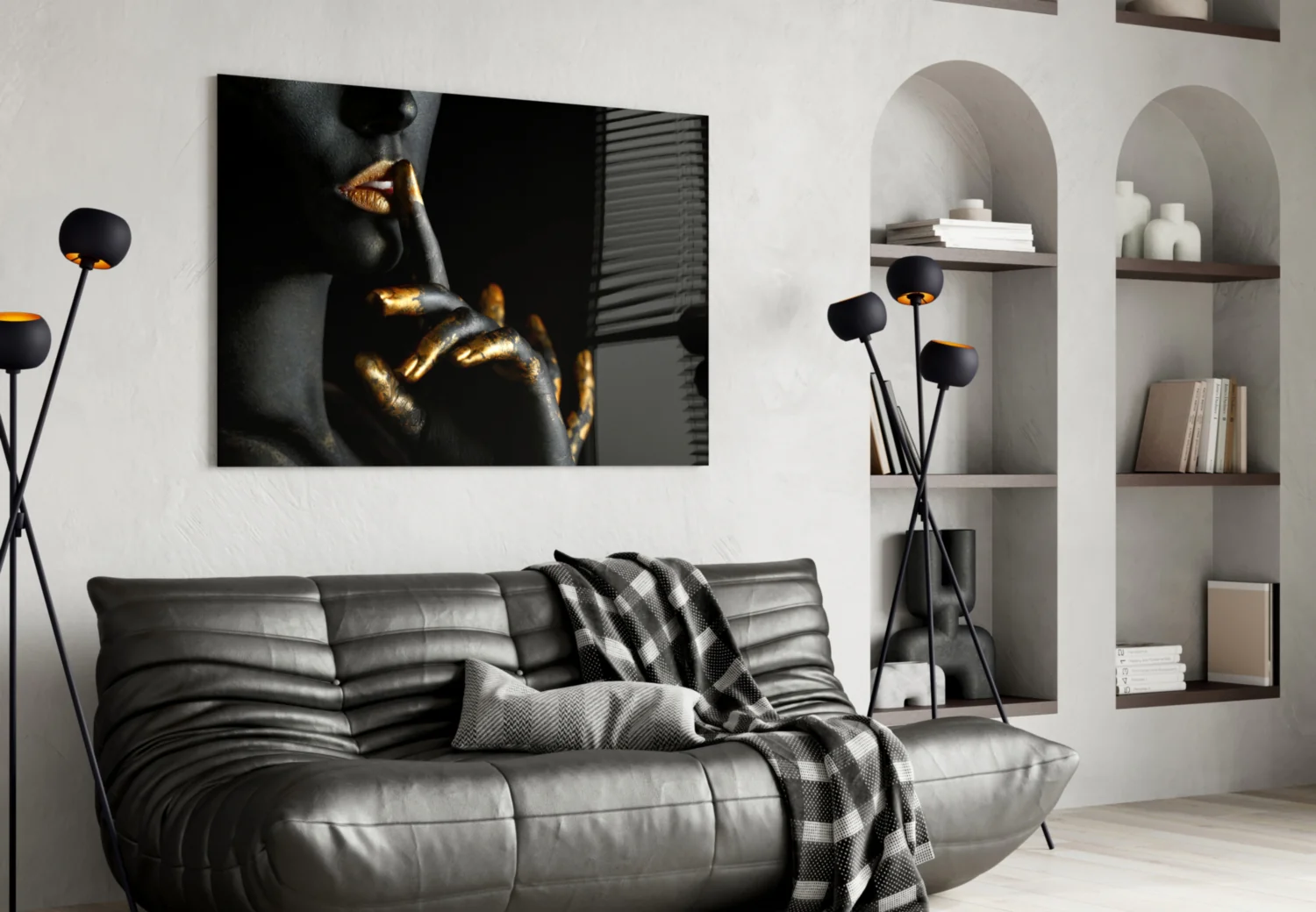 Silence Glass Wall Art - Image 4