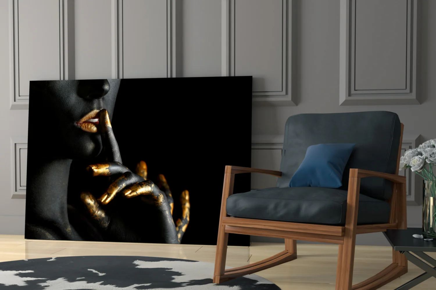 Silence Glass Wall Art - Image 6