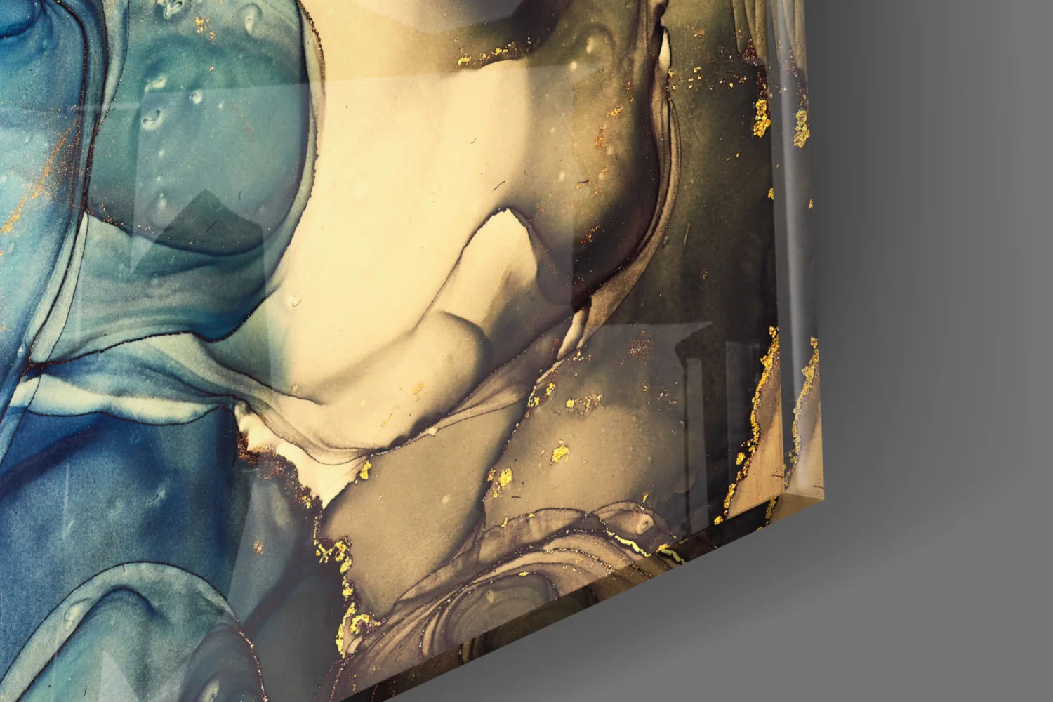 Colored Smoke Glass Wall Art - Image 7