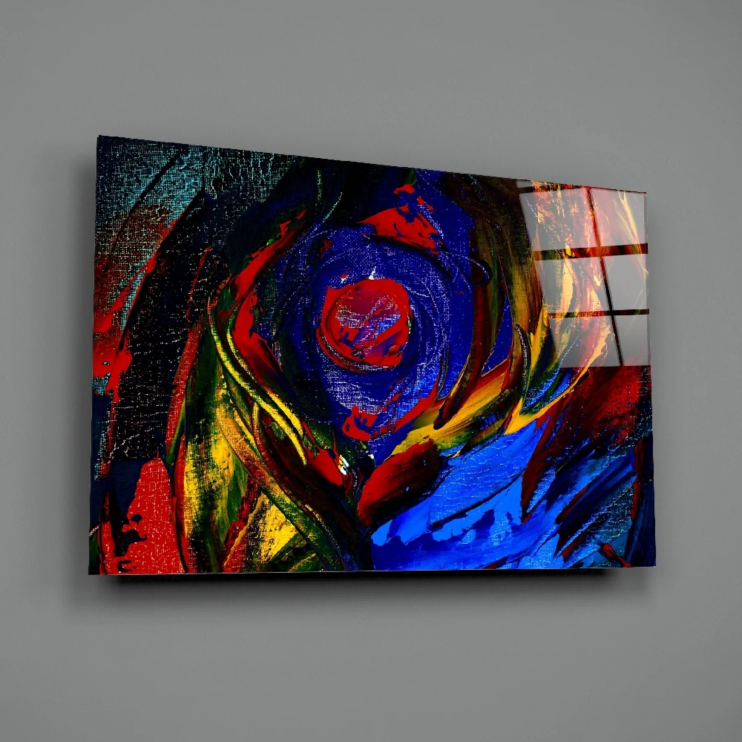Oil Printing Glass Wall Art - Image 3