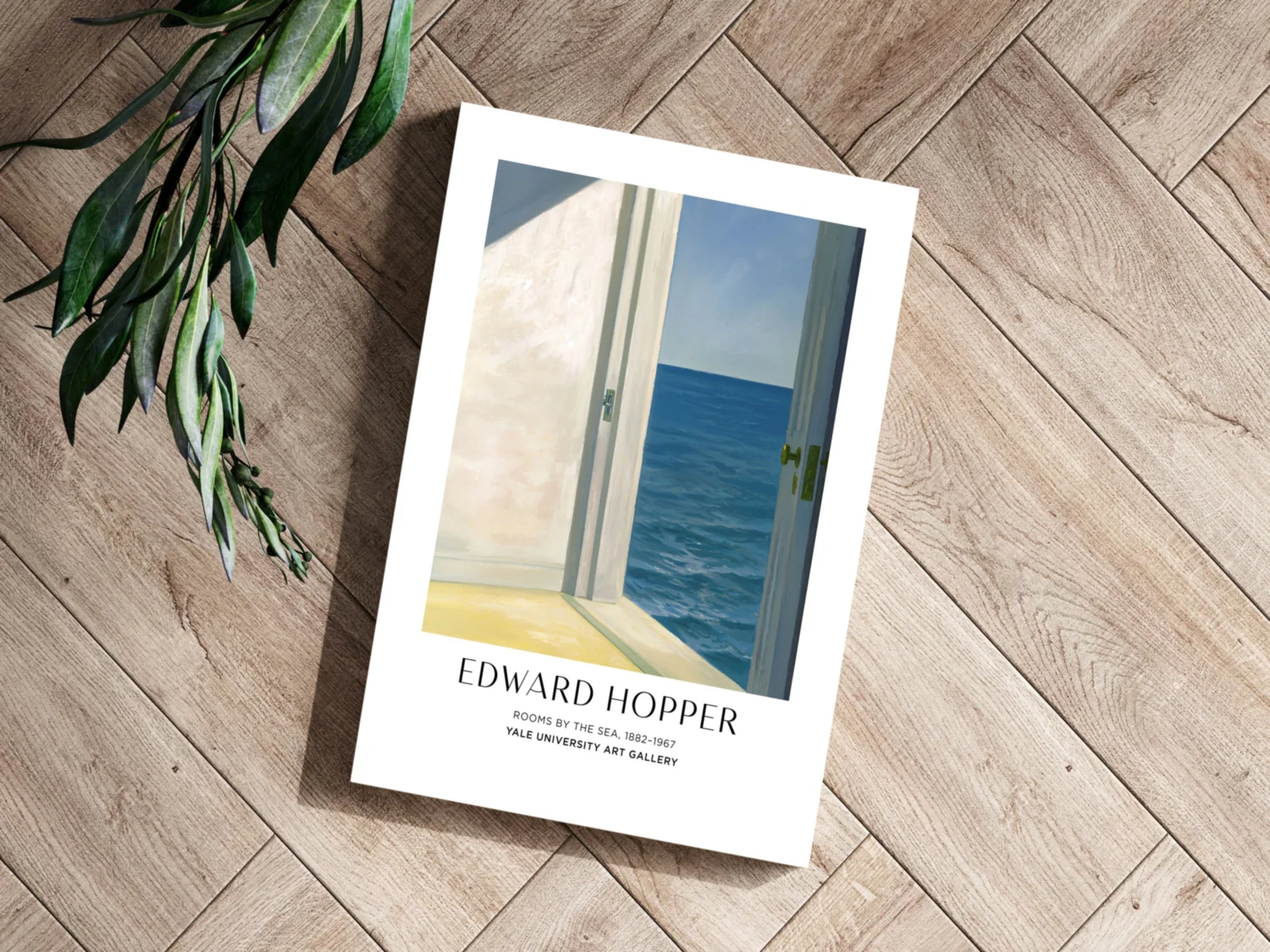 Open Door Room by the Sea Aluminum Print - Image 3