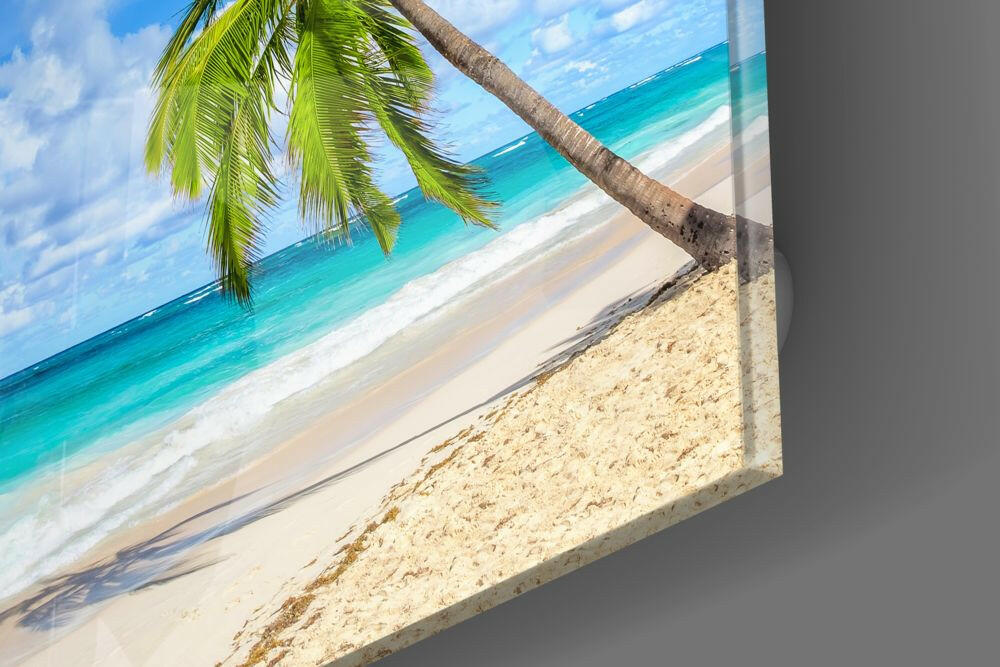 Palm Tree Glass Wall Art - Image 4