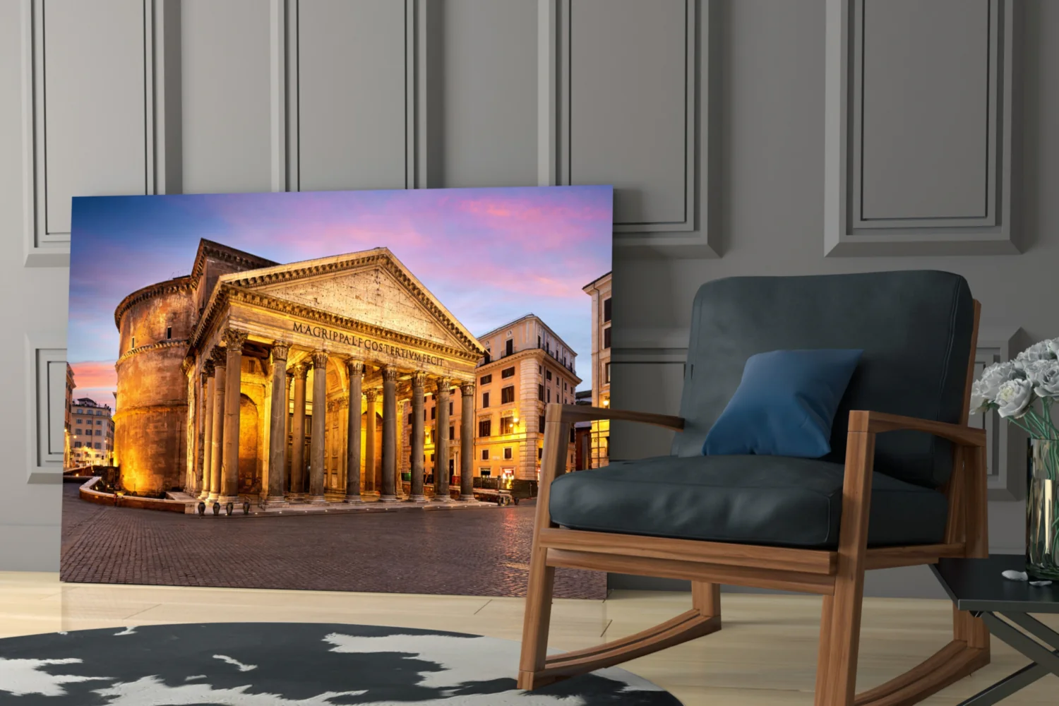 Pantheon Glass Wall Art - Image 6