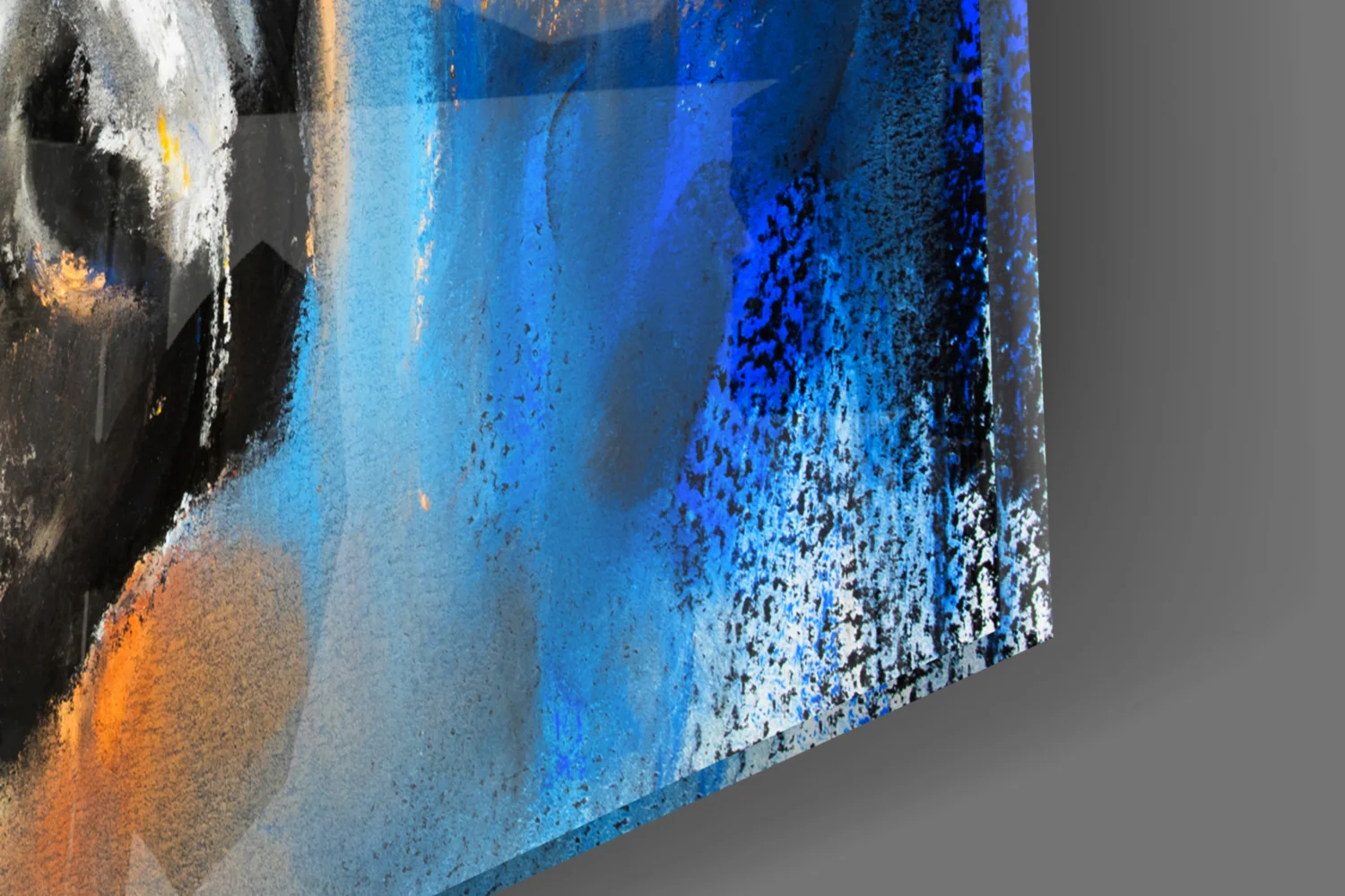 Pastel Horse Pair Embrace Glass Wall Art - Image 7