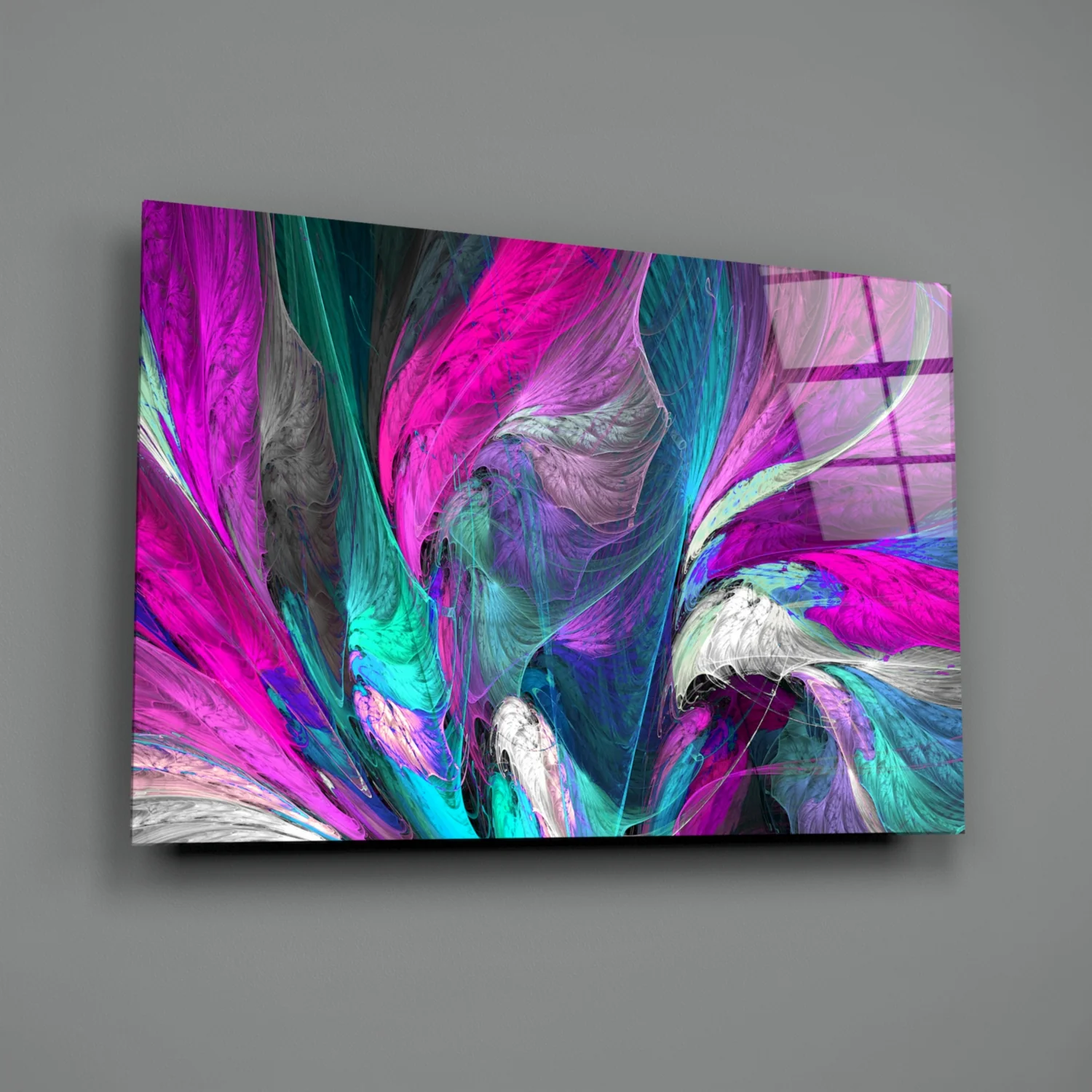 Pink Dream Glass Wall Art - Image 2