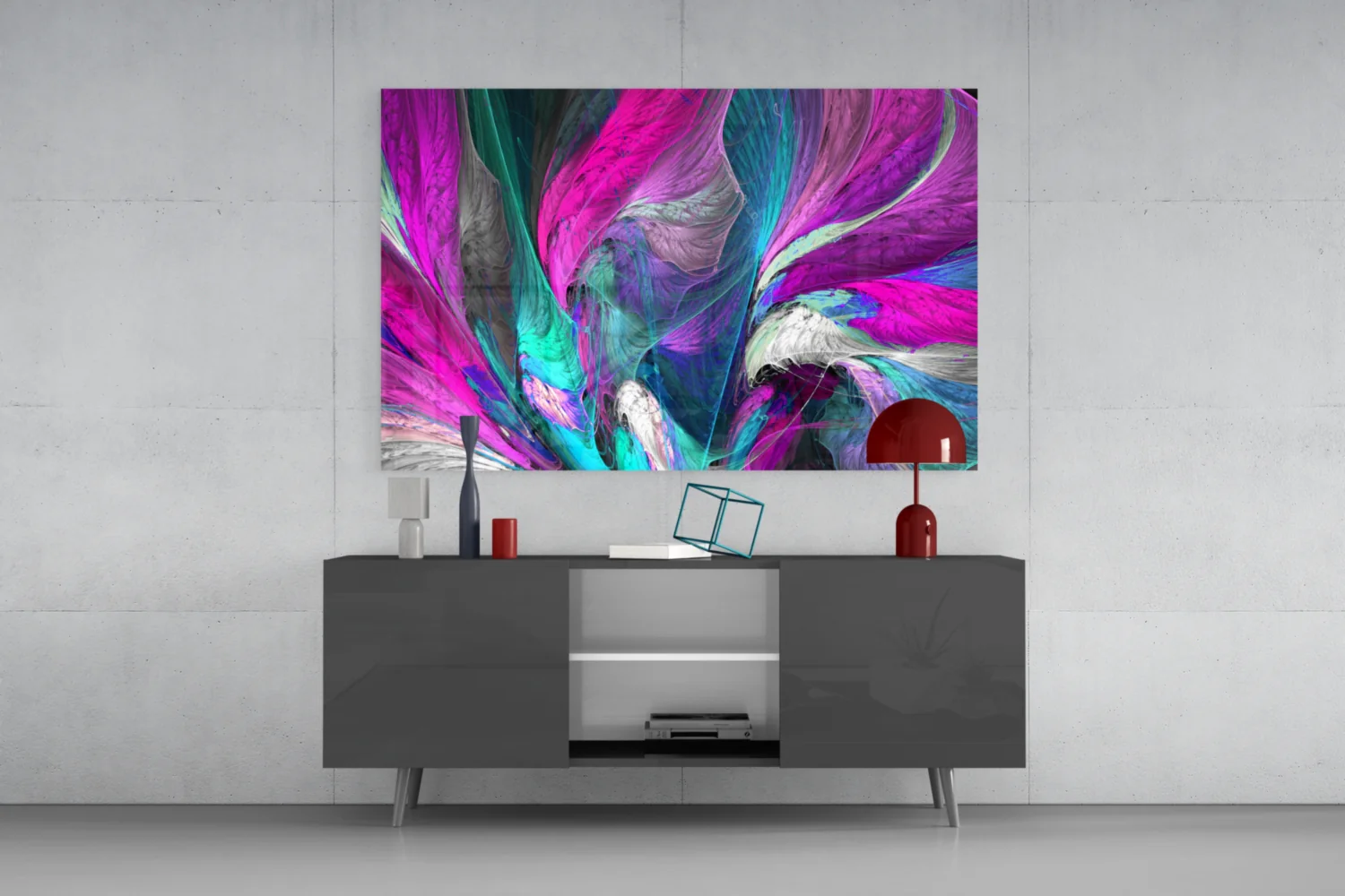 Pink Dream Glass Wall Art - Image 8