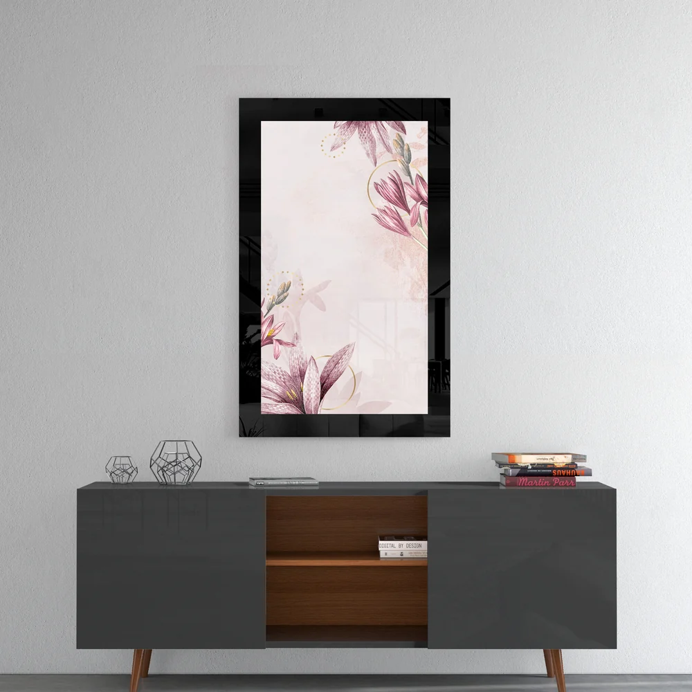 Pinky Glass Wall Art - Image 4