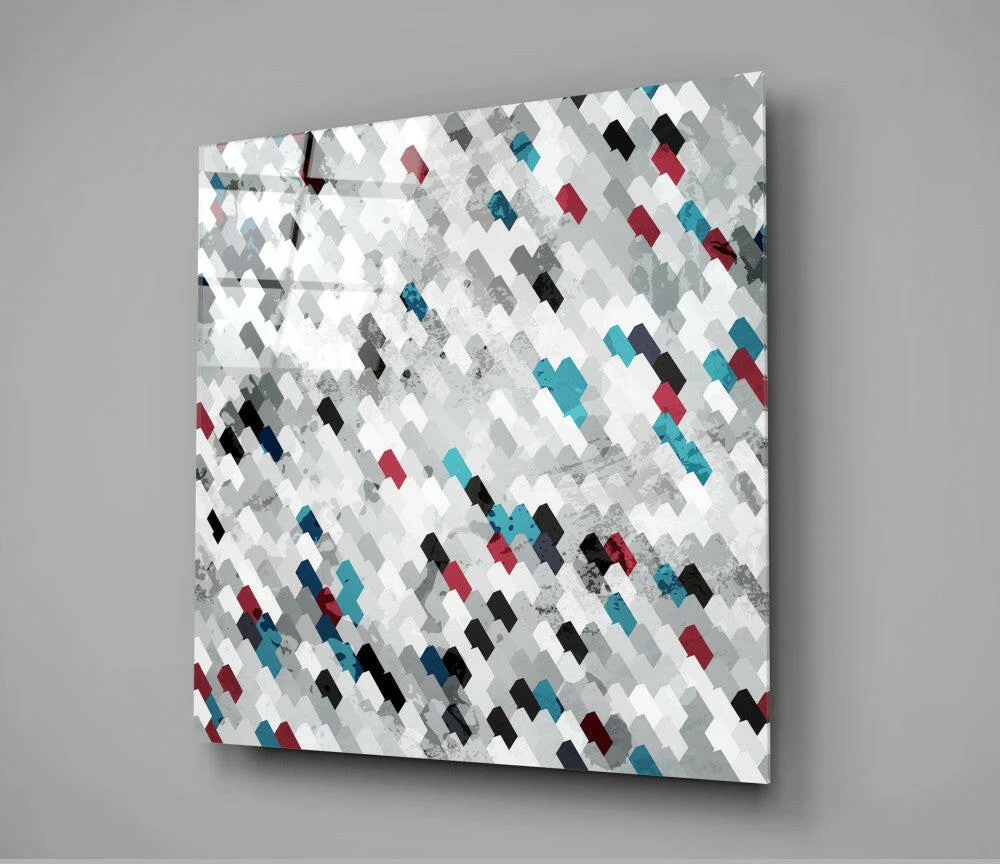 Pixels Glass Wall Art - Image 2