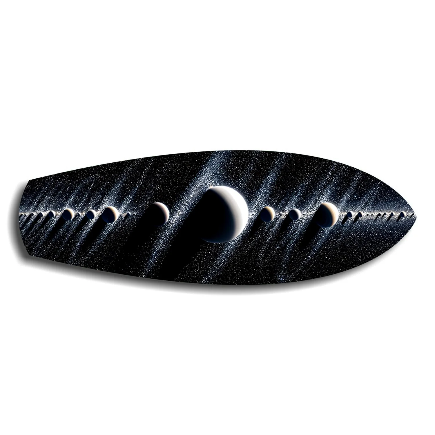 Planetary Alignment Galaxy Glass Wall Art - Image 6