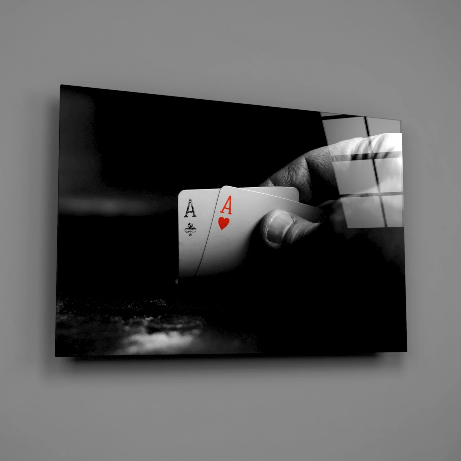 Playing Cards Glass Wall Art - Image 2