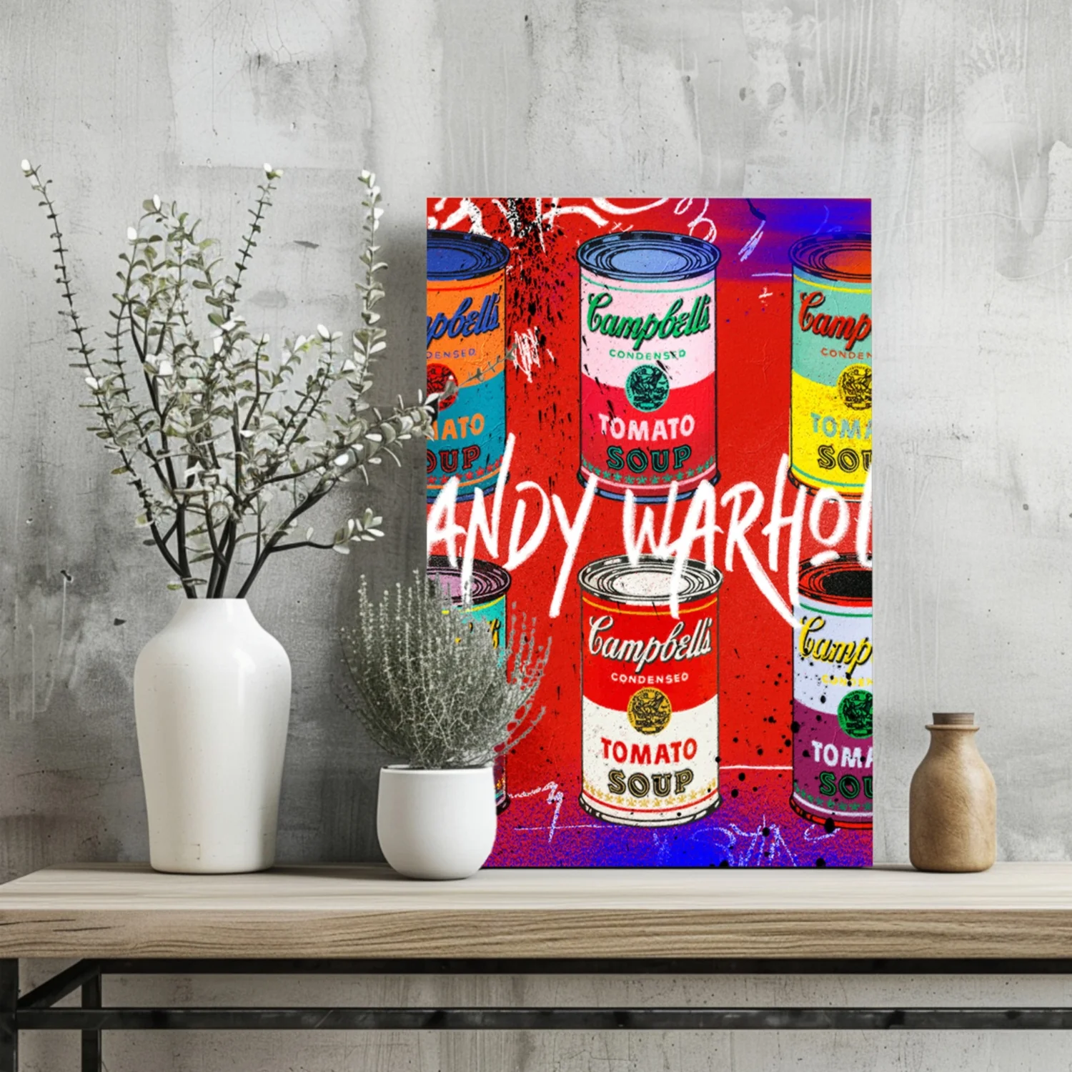 Pop Art Soup Cans Aluminum Print - Image 2