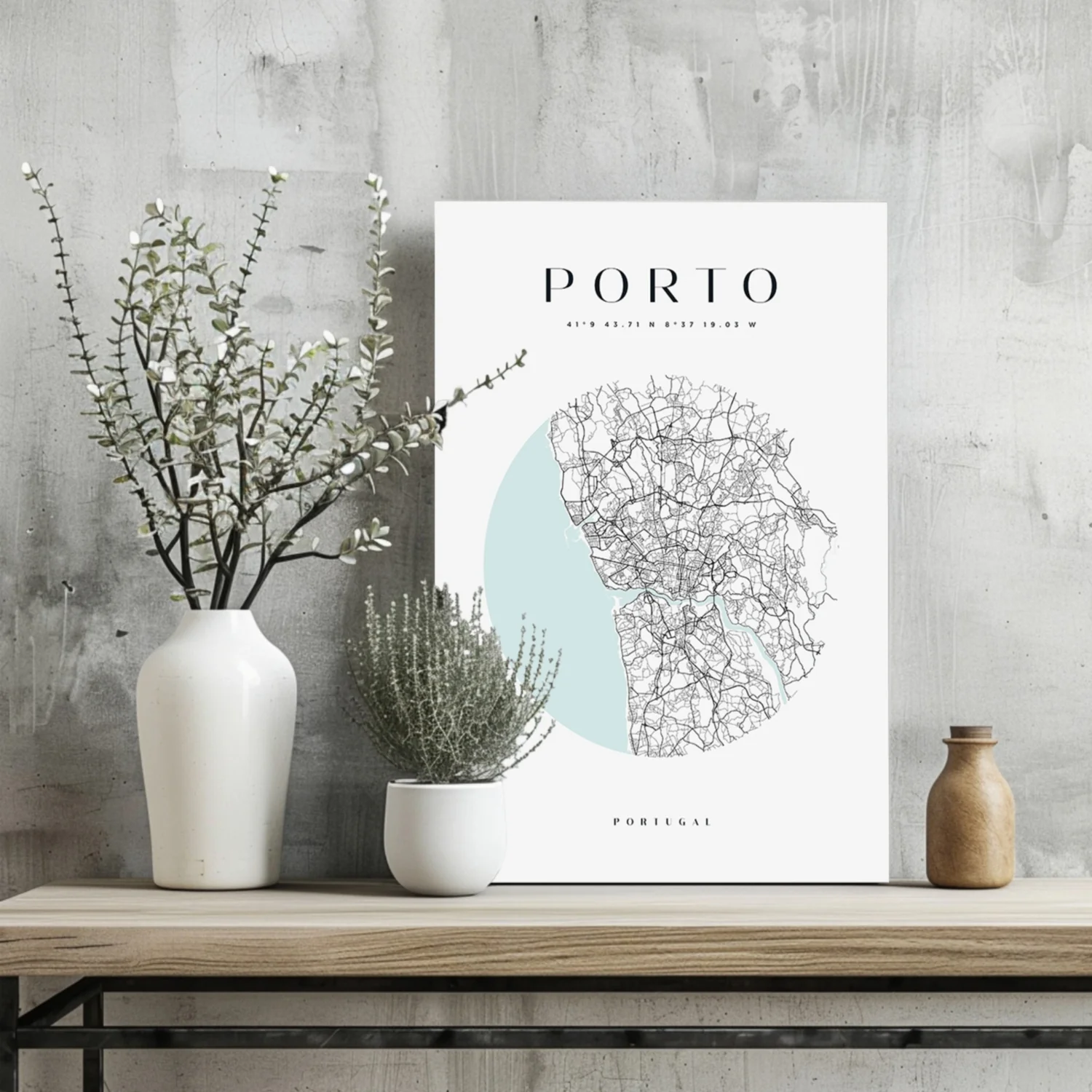 Porto V2 Aluminum Print - Image 2