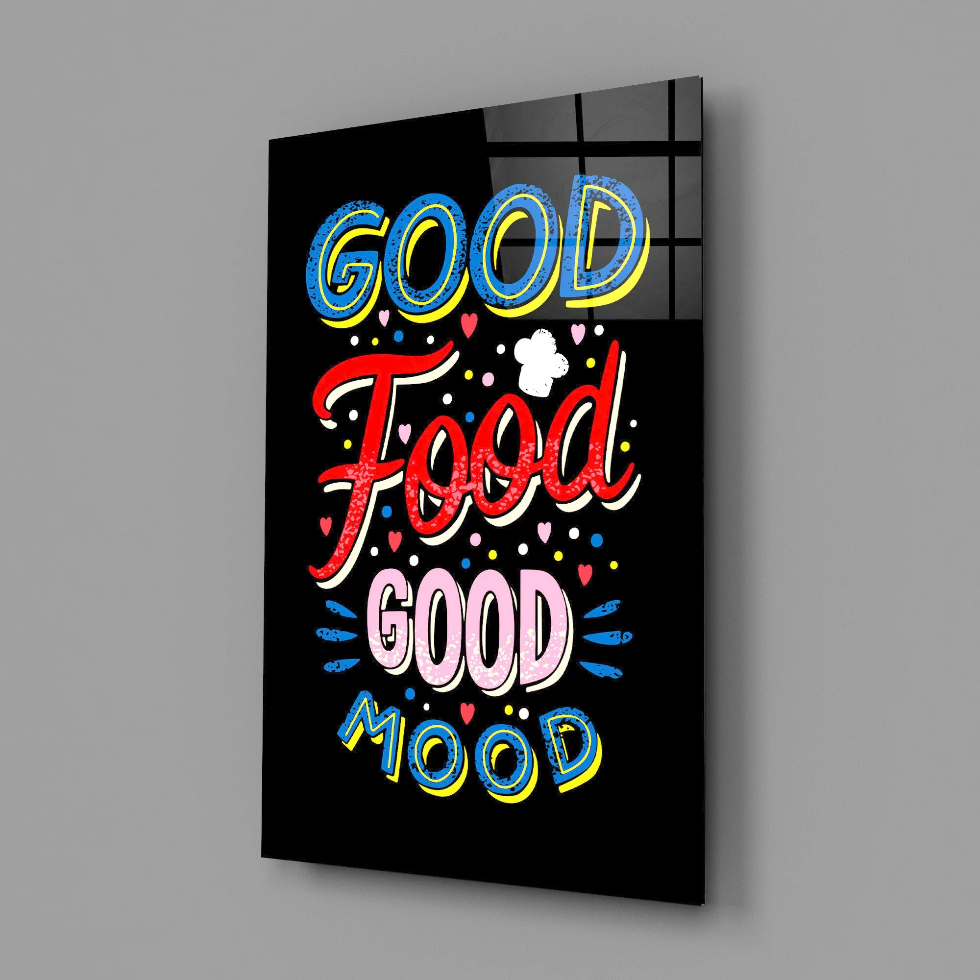 Positive Mood Glass Wall Art - Image 2