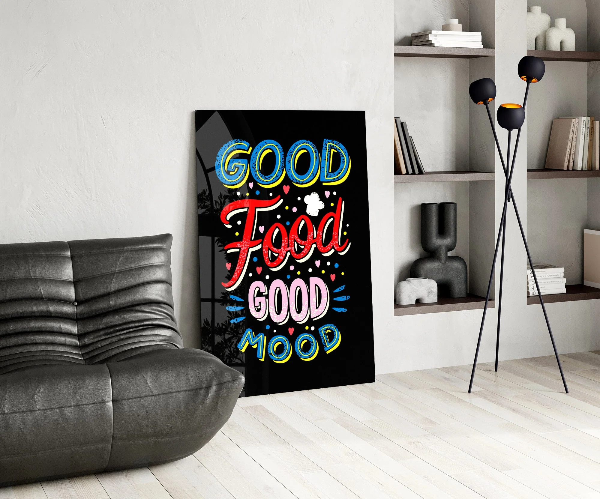 Positive Mood Glass Wall Art - Image 6