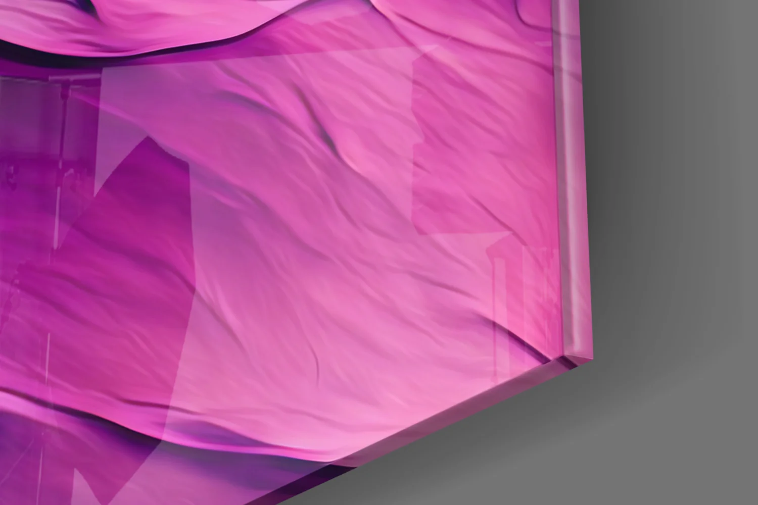 Purple Dance Glass Wall Art || Designer Collection - Image 8