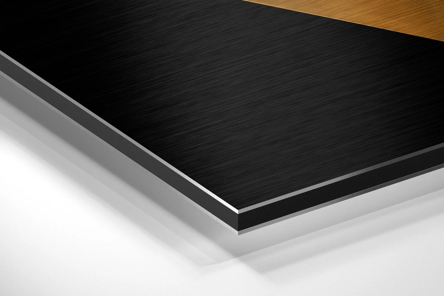 Pyramids Brushed Aluminum Dibond Wall Art - Image 2