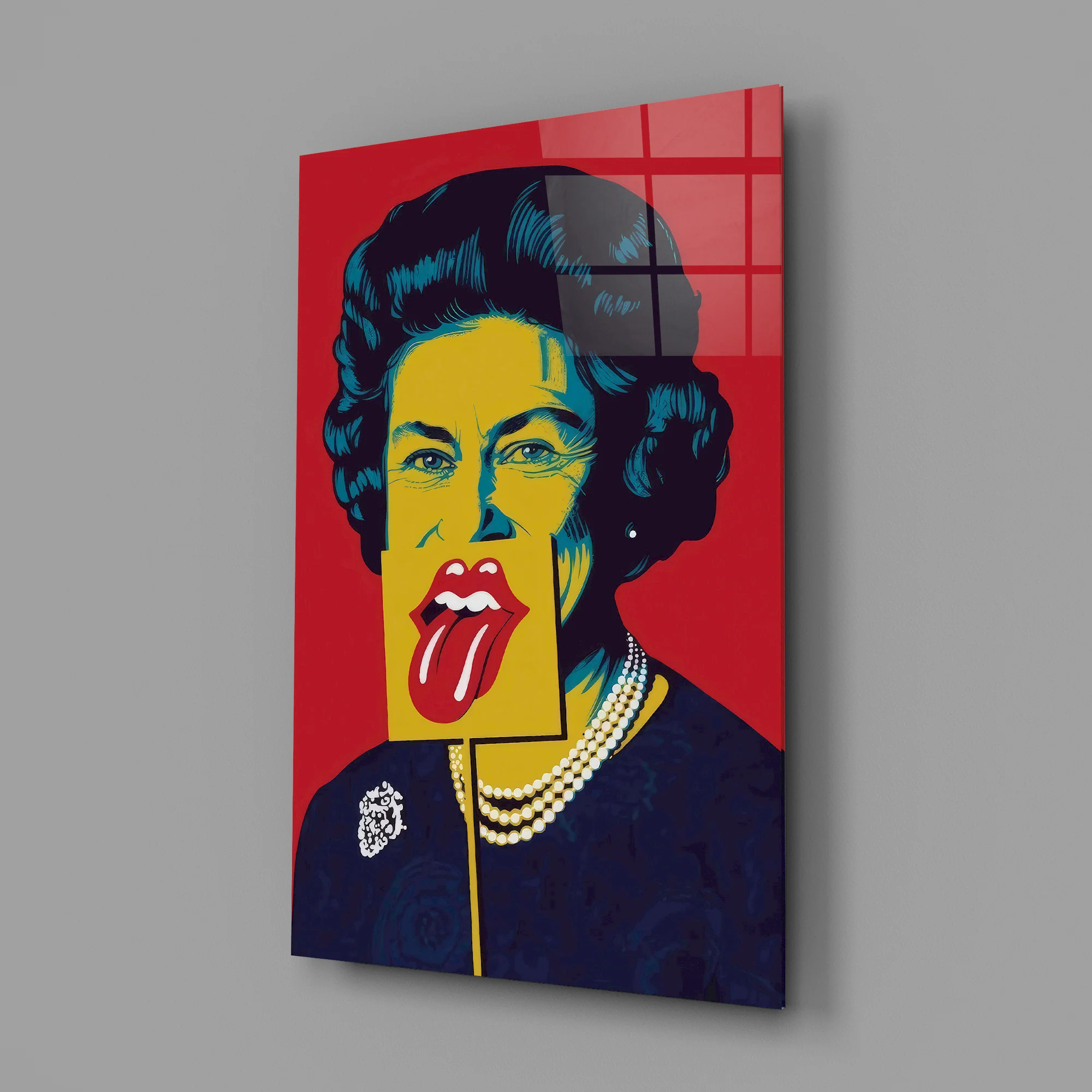 Regal Crown Pop Glass Wall Art - Image 3