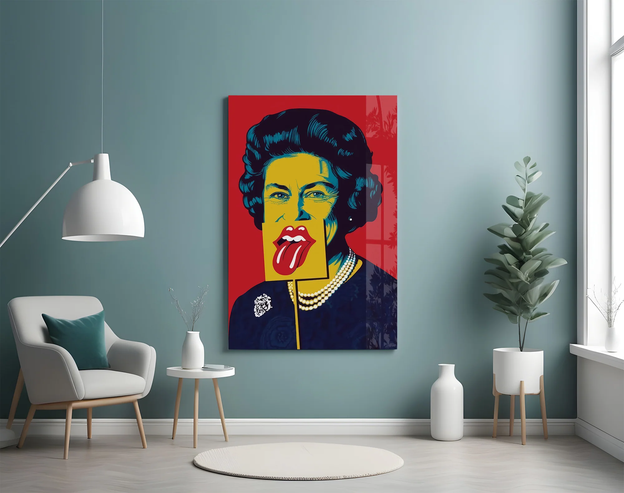 Regal Crown Pop Glass Wall Art - Image 5